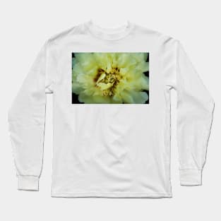 Garden Yellow Peony 4 Long Sleeve T-Shirt